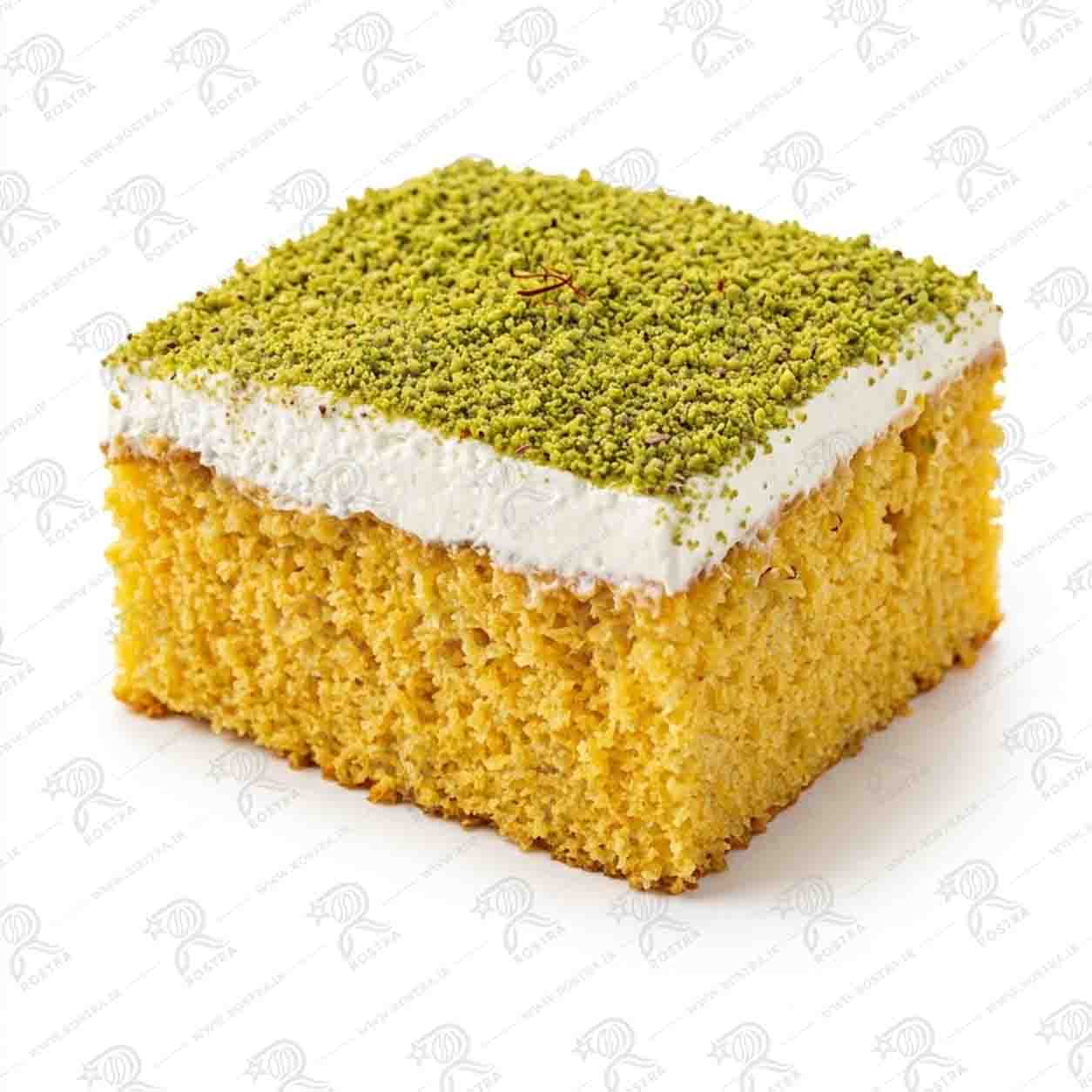 Three milk saffron cake00